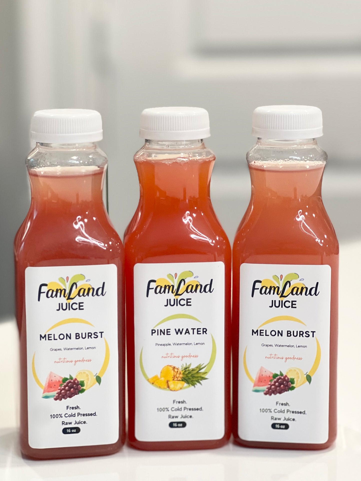 FLJ 6~Pack : Classic AJ, Melon Burst, Pine Water
